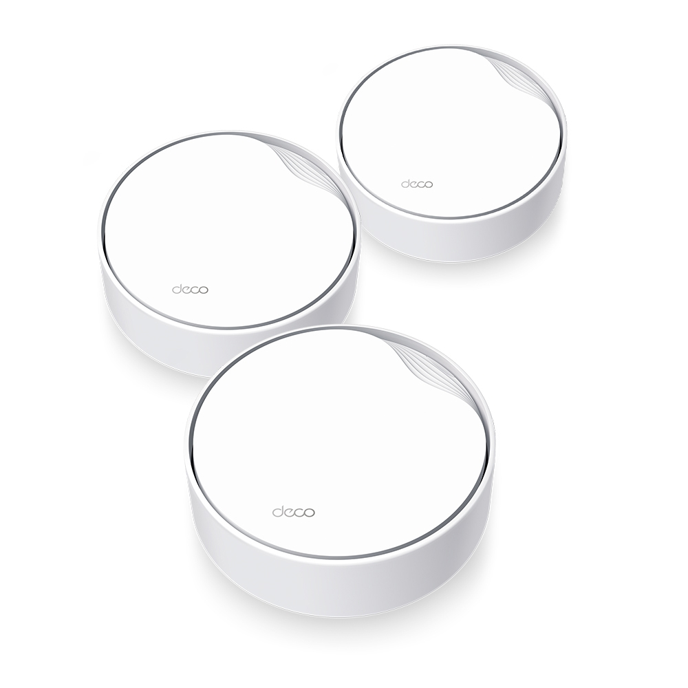 Tp-Link Deco X50-PoE(3-pack) AX3000 Whole Home Mesh Wi-Fi 6 System (3X)(Menzil G - Net.Acc.Men.0034
