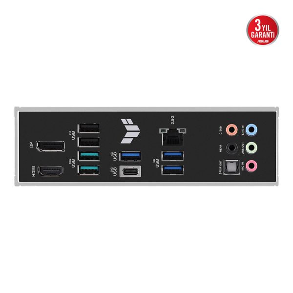 ASUS TUF GAMING B760M-PLUS Intel B760 LGA1700 DDR5 7200 HDMI 2x M2 USB3.2 AURA R - 90MB1ES0-M1EAY0