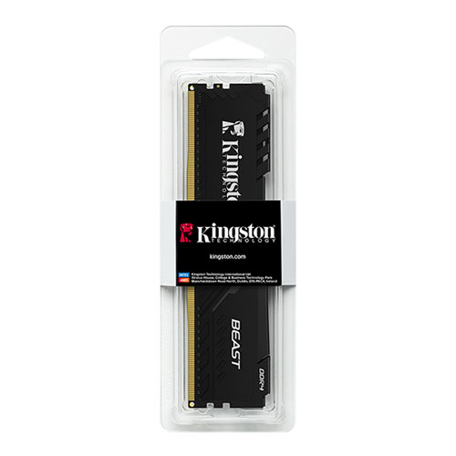 Kingston 32GB 3600MHz DDR4 CL18 DIMM Beast Black TR (KF436C18BB/32TR) - Bbi.Isl.Bel.Mas.0132