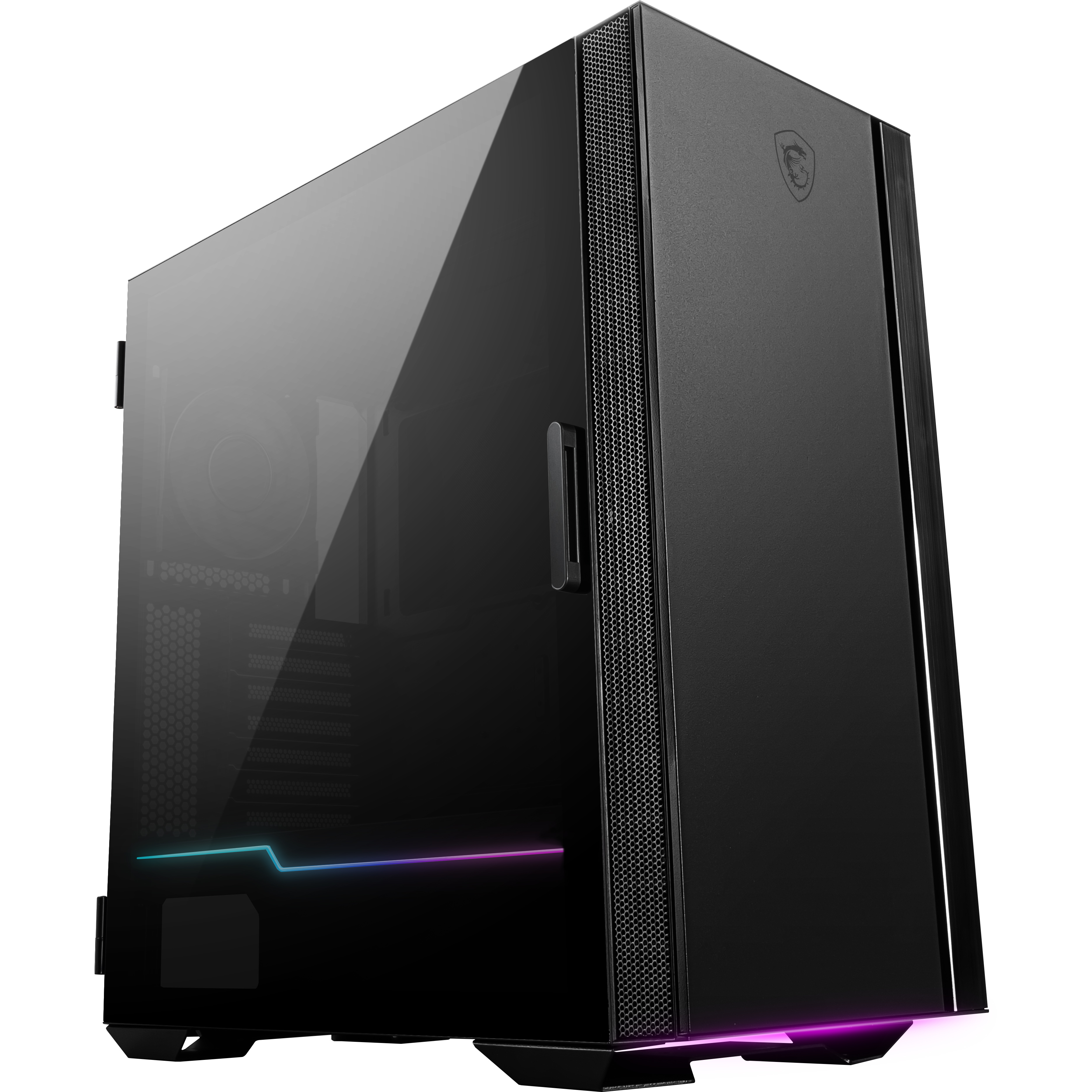 MSI MPG QUIETUDE 100S PSU Yok 1xARGB 3x120mm Fan T-Glass ATX Gaming Kasa - MPG QUIETUDE 100S