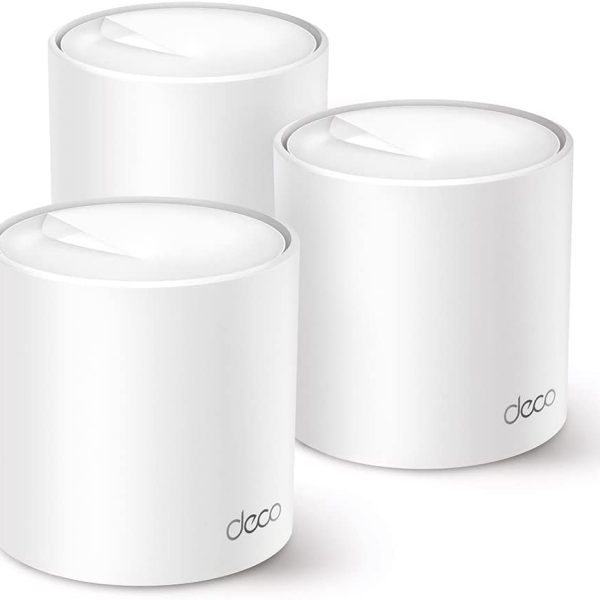 Tp-Link Deco X50(3-pack) AX3000 Whole Home Mesh Wi-Fi 6 System (3X)(Menzil Geniş - Net.Acc.Men.0008