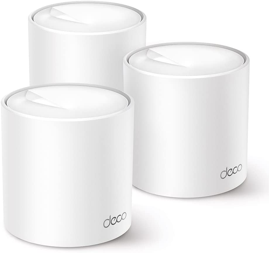 Tp-Link Deco X50(3-pack) AX3000 Whole Home Mesh Wi-Fi 6 System (3X)(Menzil Geniş - Net.Acc.Men.0008