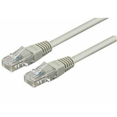 Flaxes 15 Metre Cat6 Gri Patch Network Kablo (FNK-615G) - FNK-615G