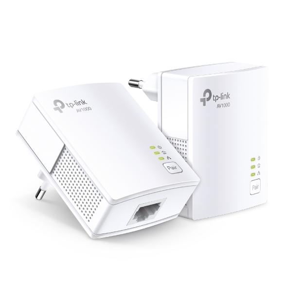 Tp-Link TL-PA7017 KIT AV1000 Gigabit Powerline Starter Kit ( Powerline Adaptör ) - Net.Acc.Pow.0001