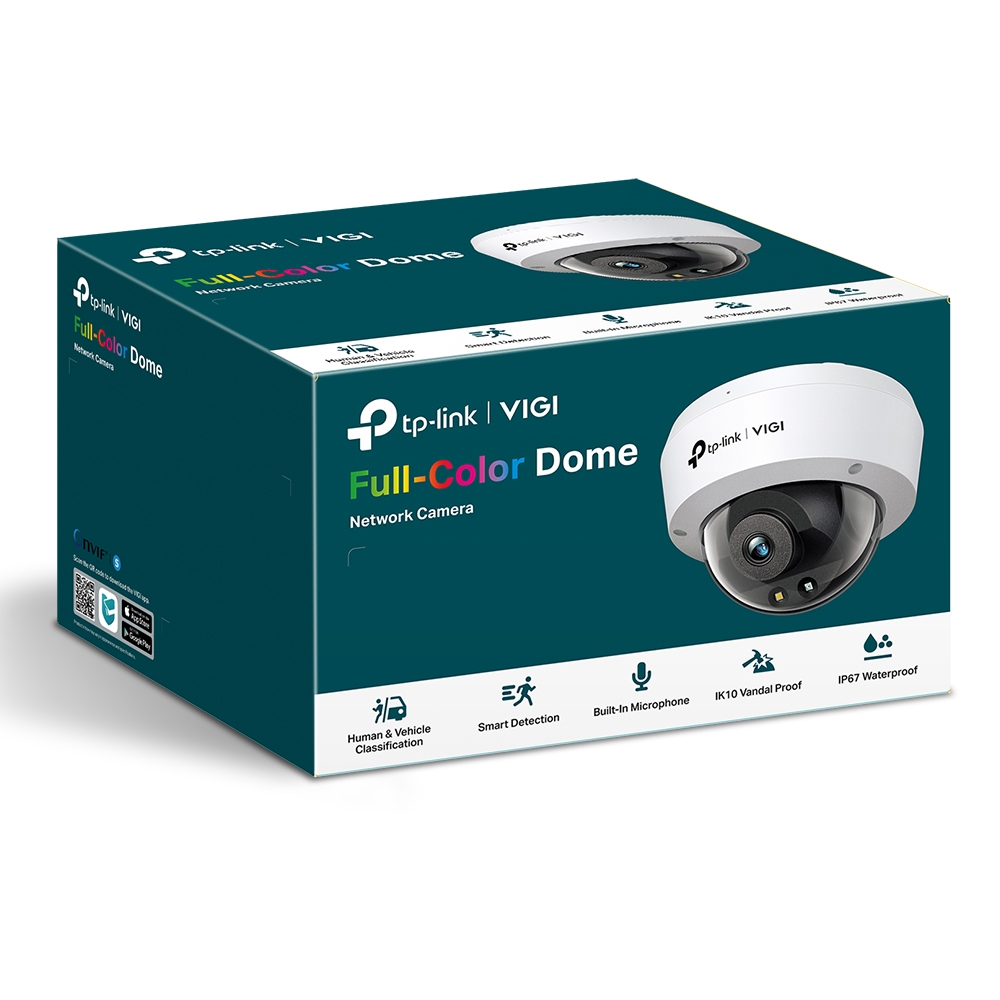 Vigi C240 4MP | 4mm | Full-Color Dome IP Kamera ( IK10