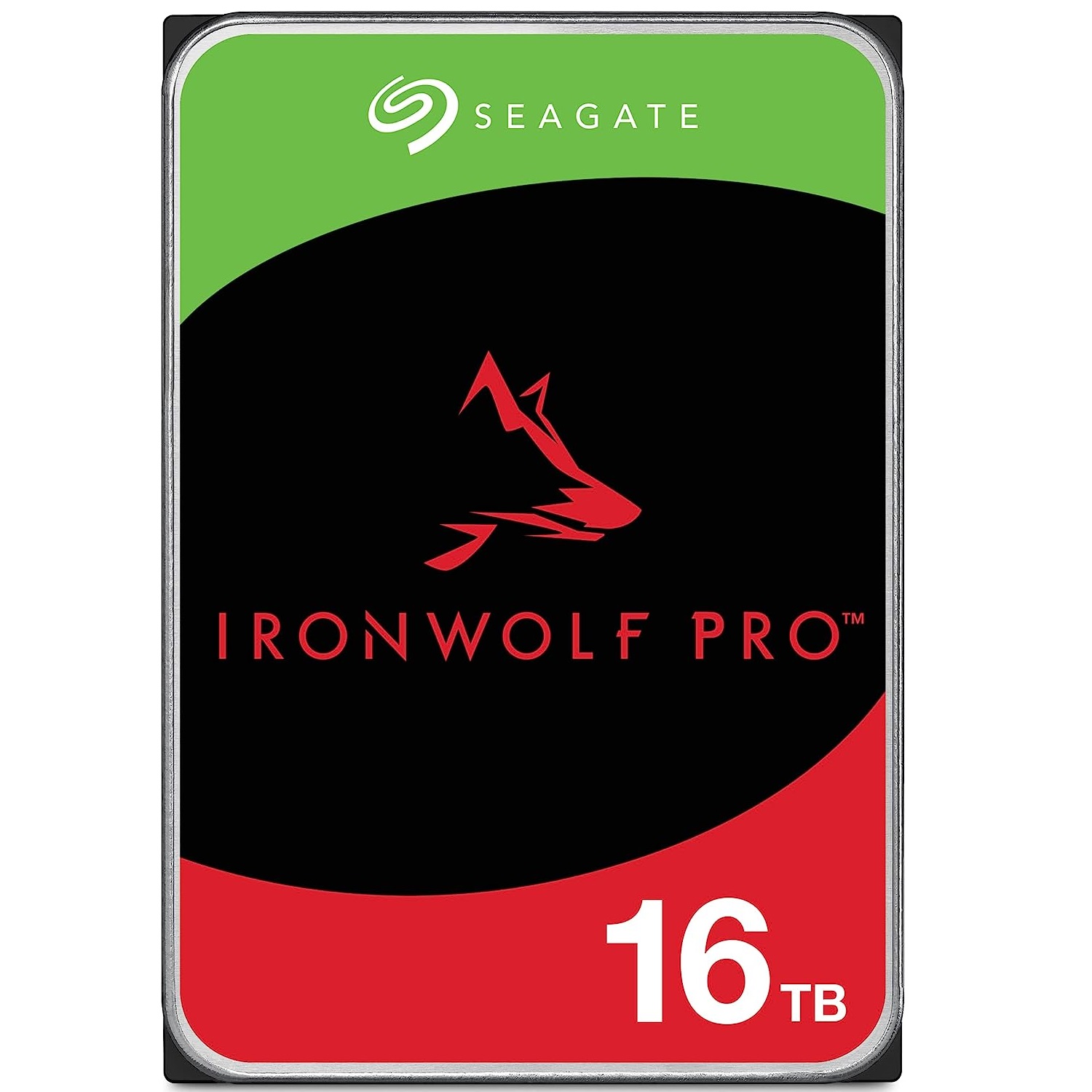 Seagate Ironwolf Pro 16TB 7200RPM 256MB Sata3 550TB/Y RV Nas (ST16000NT001) - ST16000NT001