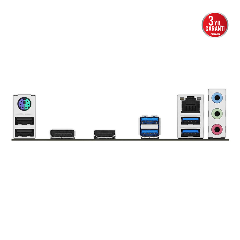 ASUS PRIME B550M-K ARGB AM4 DDR4 4866 DP HDMI Çift M2 USB3.2 AURA RGB mATX - 90MB1GC0-M0EAY0