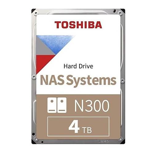 TOSHIBA MN10ADA400ES N300 3.5" 4TB 7200rpm 512MB Sata 7/24 NAS Harddisk - 38531