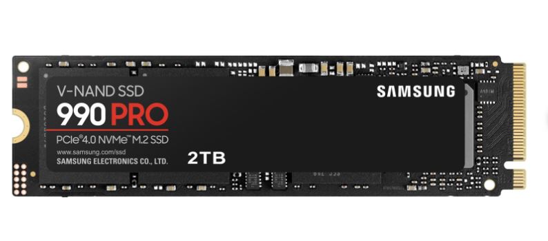 SAMSUNG MZ-V9P2T0BW 990 PRO M.2 2TB (7450/6900MB/s) PCIe + NVMe (V-NAND 3bit MLC) SSD Disk (22x80MM) - 34949