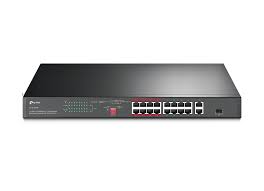 Tp-Link TL-SL1218P 16-Port 10/100Mbps + 2-Port Gigabit Switch 1-SFP 16-PoE+(150W - Net.Swi.Poe.Yok.0011