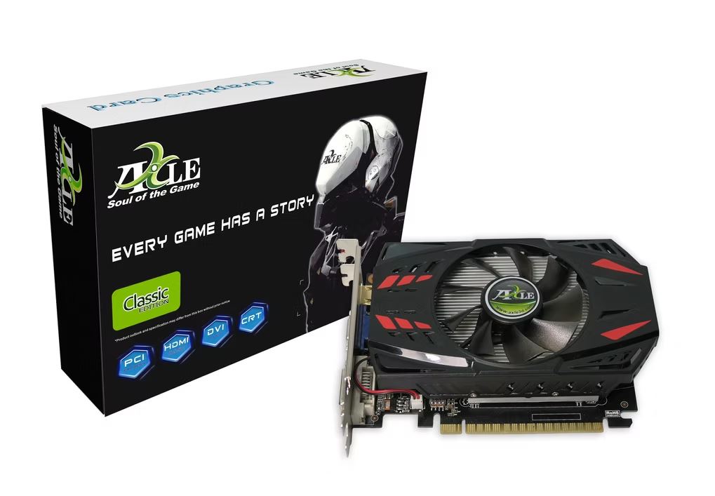 AXLE GTX750TI AX-GTX750Ti/4GD5P8CDI 4GB Geforce GTX750TI DDR5 128bit HDMI DVI VGA 16x Ekran Kartı - 38645