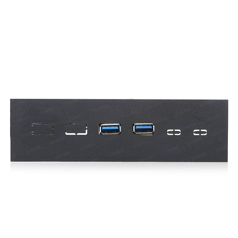 Dark 2x USB 3.0 Anakart Bağlantılı 5.25" Panel [DK-AC-U3A5X2] - DK-AC-U3A5X2