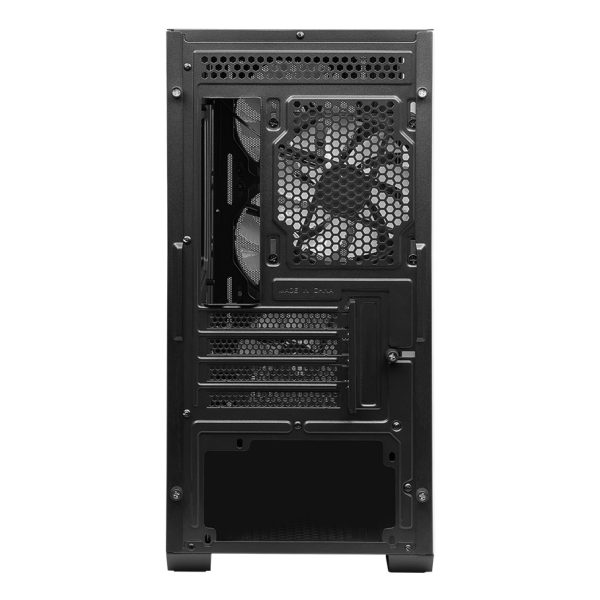 MSI MAG FORGE M100R Temperli Cam 3x120mm 1x120mm ARGB Fan mATX Gaming Bilgisayar - MSI MAG FORGE M100R