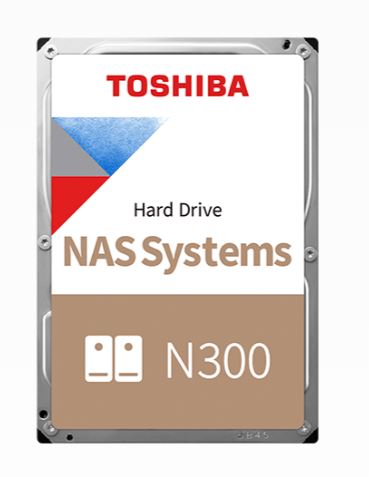 TOSHIBA HDWG51CUZSVA N300 3.5" 12TB 7200rpm 512MB Sata 7/24 NAS Harddisk - 37839