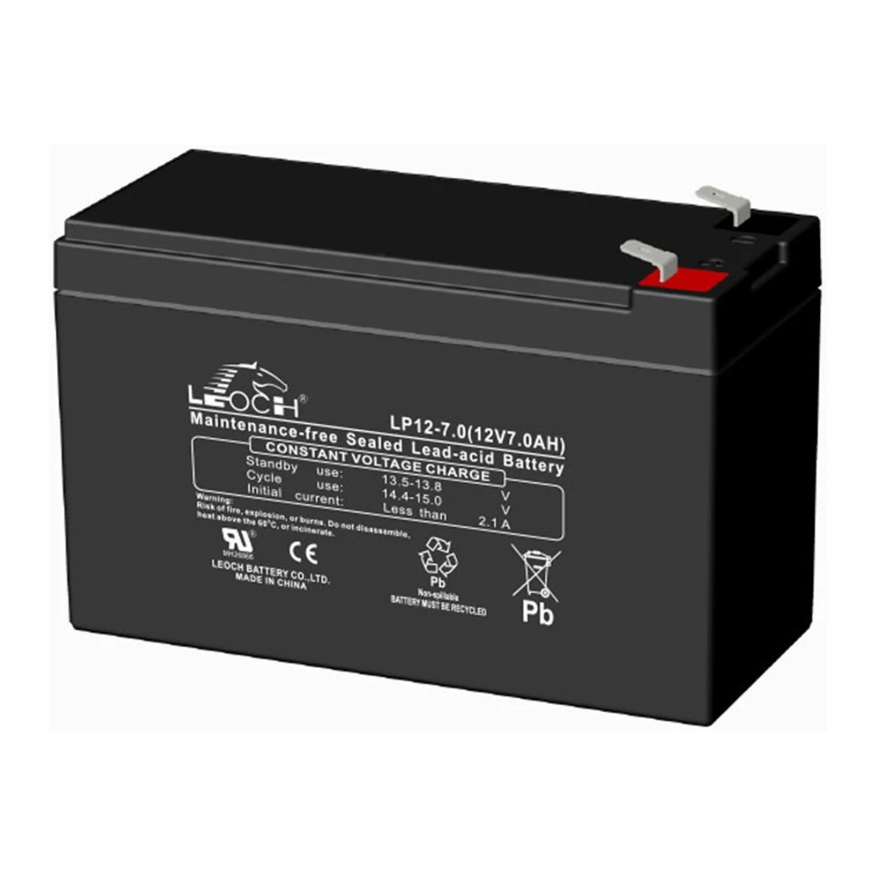 INFORM LEOCH 7AH 12V Kuru Tip UPS+Güvenlik Aküsü - 850120007041