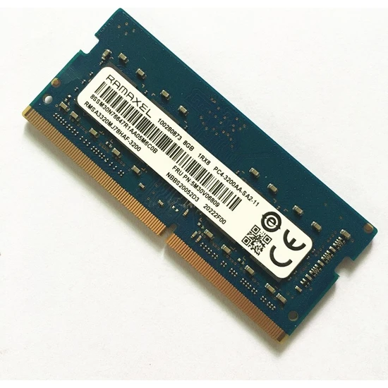 RAMAXEL PC4-3200AA-SA211 8GB DDR4 3200Mhz Notebook Bellek (Lenovo NB) - 27935