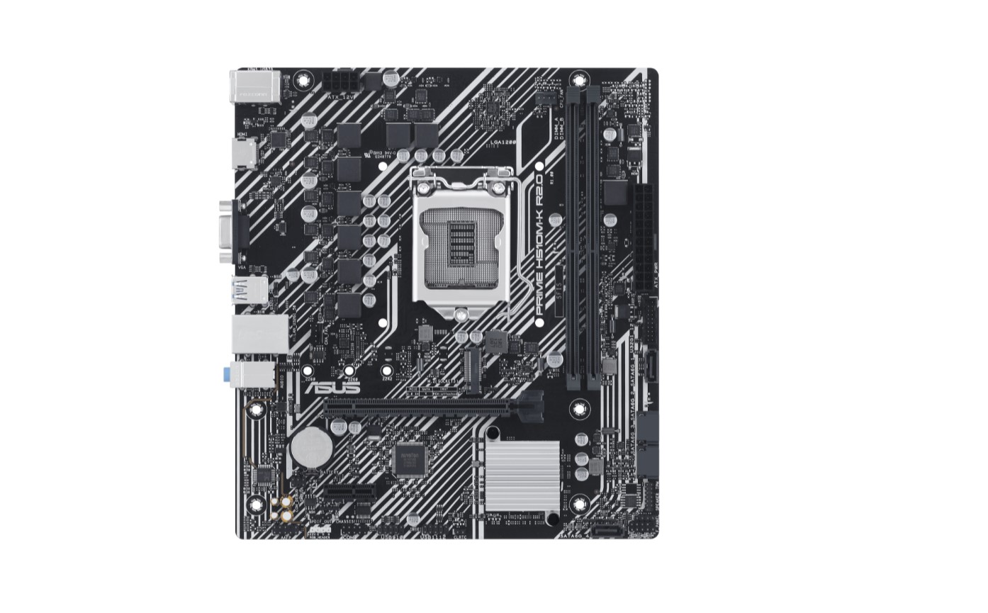 Asus PRIME H510M-K R2.0  H470 DDR4 M.2 USB3.2 HDMI/VGA  PCI 5.0 1200p Anakart - Bbi.Isl.Ank.Int.0080
