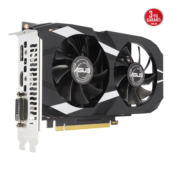 6 GB ASUS DUAL-RTX3050-O6G RTX 3050 GDDR6 96bit 1537MHz OC DVI HDMI DP EKRAN KAR - 90YV0K60-M0NA00