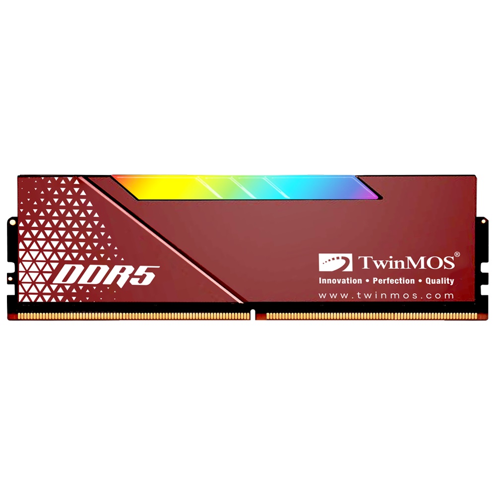 TWINMOS TMD516GB6000URGB36 16GB (Tek Parça) DDR5 6000MHz (RGB) + (Soğutucu) + CL36 PC Bellek - 38465