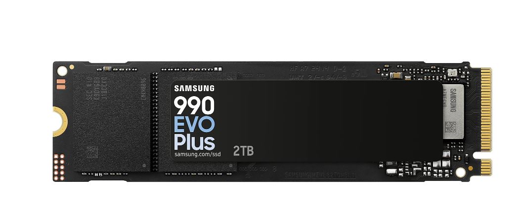 SAMSUNG MZ-V9S4T0BW 990 EVO PLUS M.2 4TB (7250/6300MB/s) PCIe + NVMe SSD Disk (22x80MM) - 38895