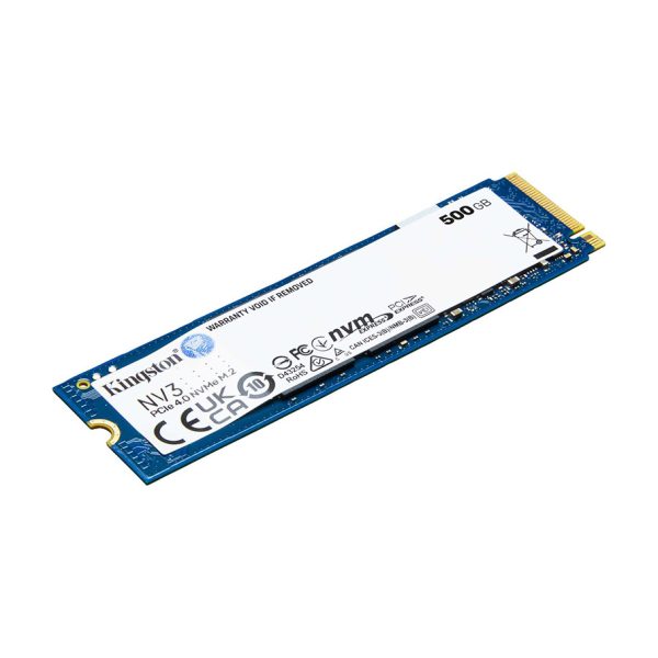 KINGSTON SNV3S 500GB NV3 NVMe 5000/3000MB/s SNV3S/500G (M.2 2280) - SNV3S/500G