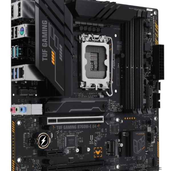 Asus TUF GAMING B760M-E D4 B760 DDR4 M.2 USB3.2 DP/HDMI PCI 4.0 1700p Anakart - Bbi.Isl.Ank.Int.0066