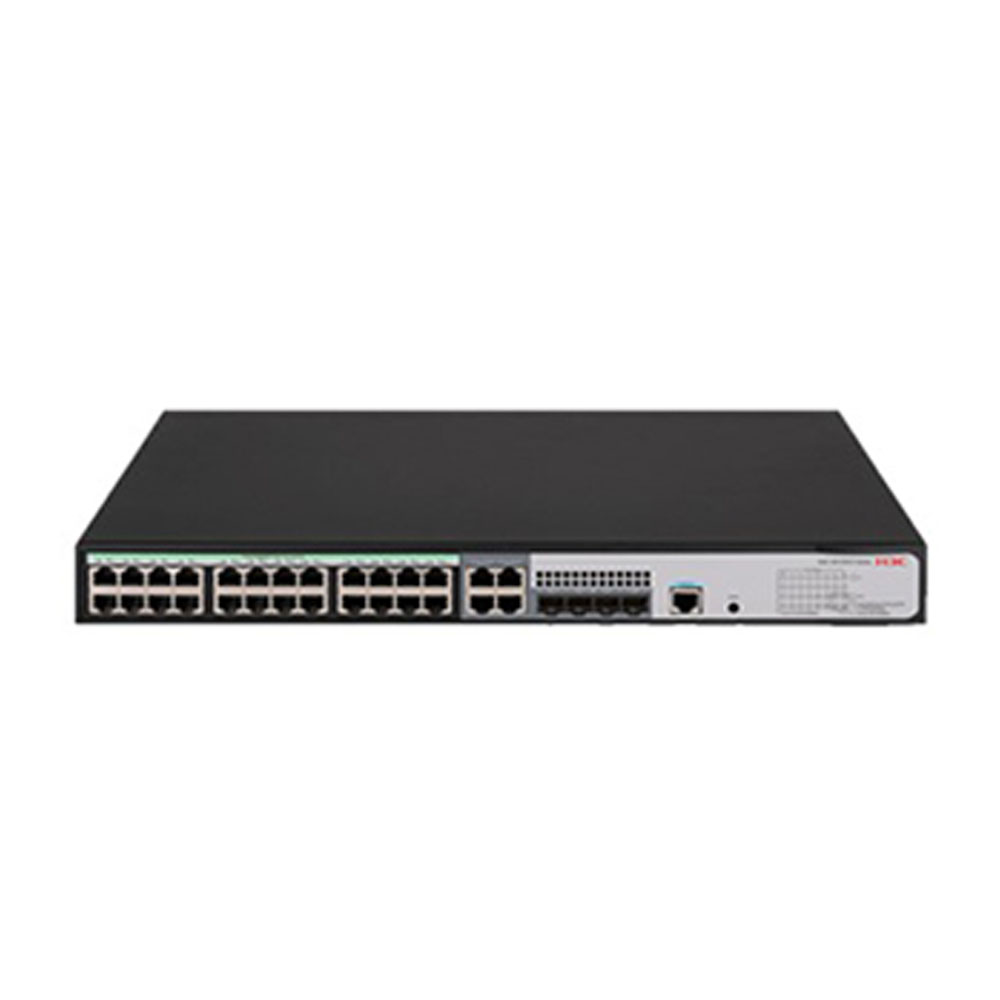 H3C S5120V3-28P-HPWR-LI L3 Ethernet Switch with 24*10/100/1000BASE-T PoE+ Ports - Net.Swi.Swi.Var.0051