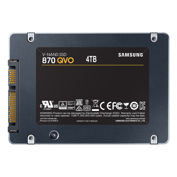 SAMSUNG 4TB 870 QVO SATA3-6  560/530MB/s SSD HDD - MZ-77Q4T0BW