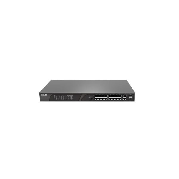 Ruijie Reyee RG-ES118S-LP 16 Port 10/100 PoE 2XCombo Uplink (120W) Rack Mount Sw - Net.Swi.Poe.Yok.0020