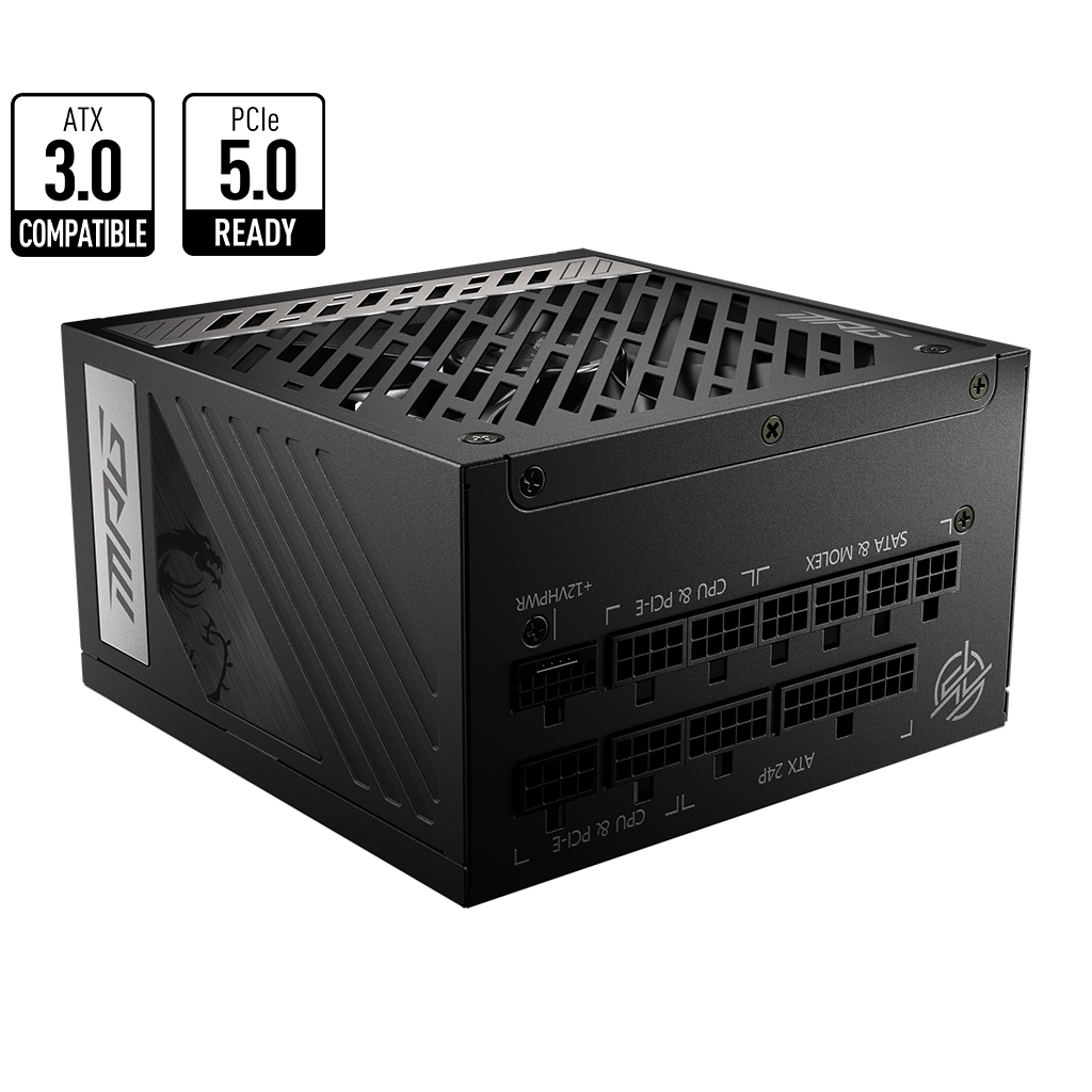 MSI MPG A850G PCIE5 850W 80+Gold 135mm Fan Modüler Power Supplys - MPG A850G PCIE5