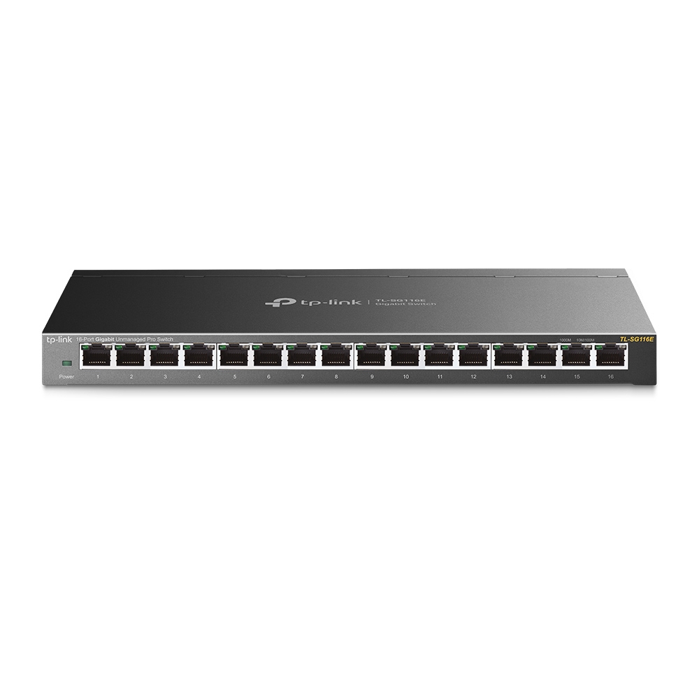 Tp-Link TL-SG116E 16E Port Gigabit Yönetilemez Switch - TL-SG116E