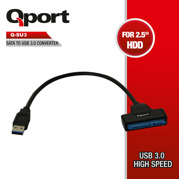 Qport Sata to USB 3.0 Çevirici ( Q-SU3) - Q-SU3