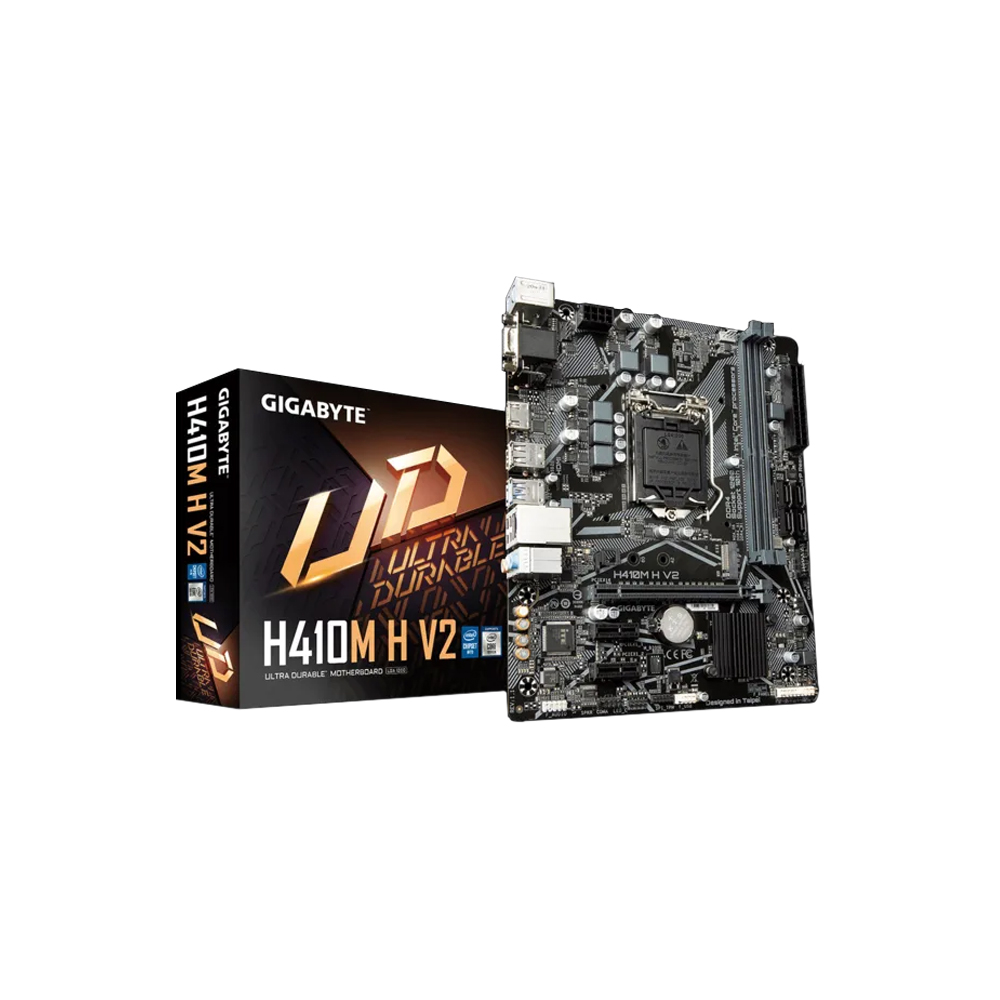 Gigabyte H410M H V2 H470 DDR4 M.2 HDMI MATX 1200p Anakart - Bbi.Isl.Ank.Int.0082
