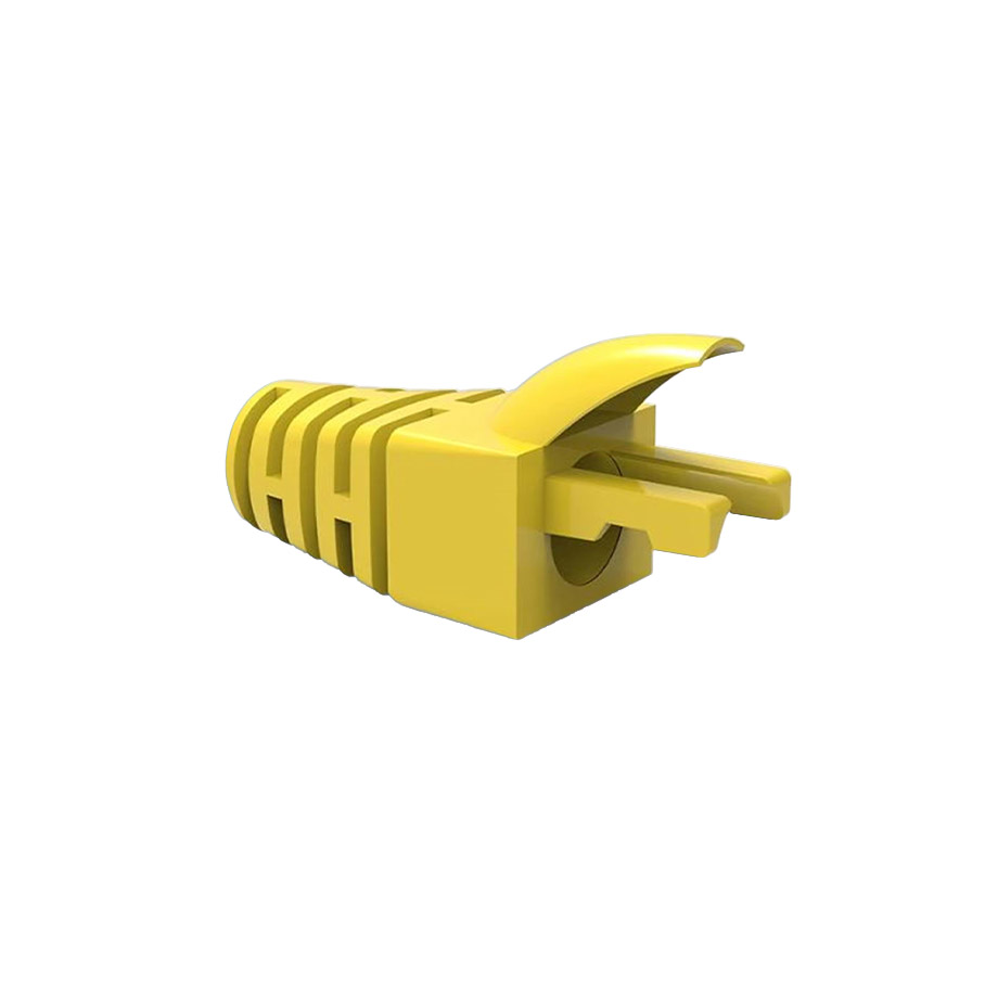 TRKLink PVC RJ45 BOOTS KONNEKTÖR SARI JACK KILIFI 50 'li PAKET - TRKLBOSA