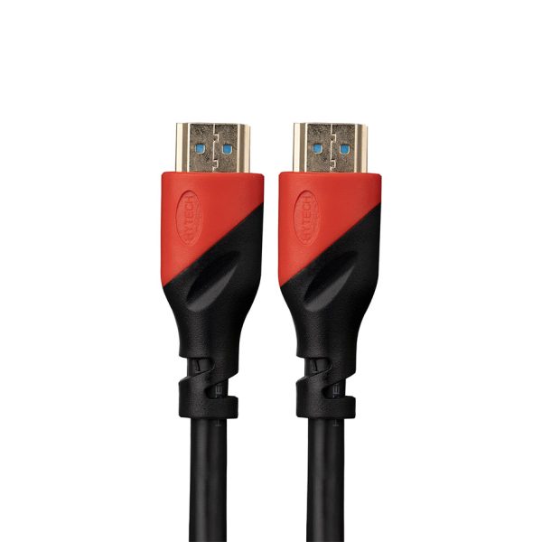 HYTECH 1.5m HY-HDM1 HDMI TO HDMI  Altın Uçlu 24K 1.4 Ver. 3D Kablosu - HY-HDM1