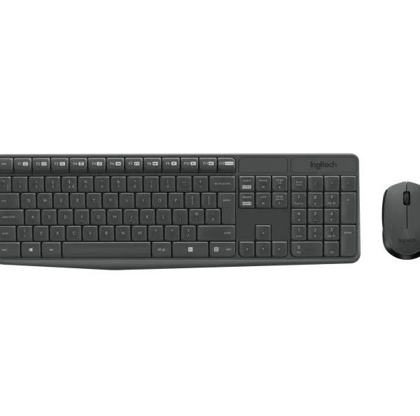 LOGITECH MK235 Kablosuz Klavye Mouse MM Set Siyah (920-007925) - 920-007925