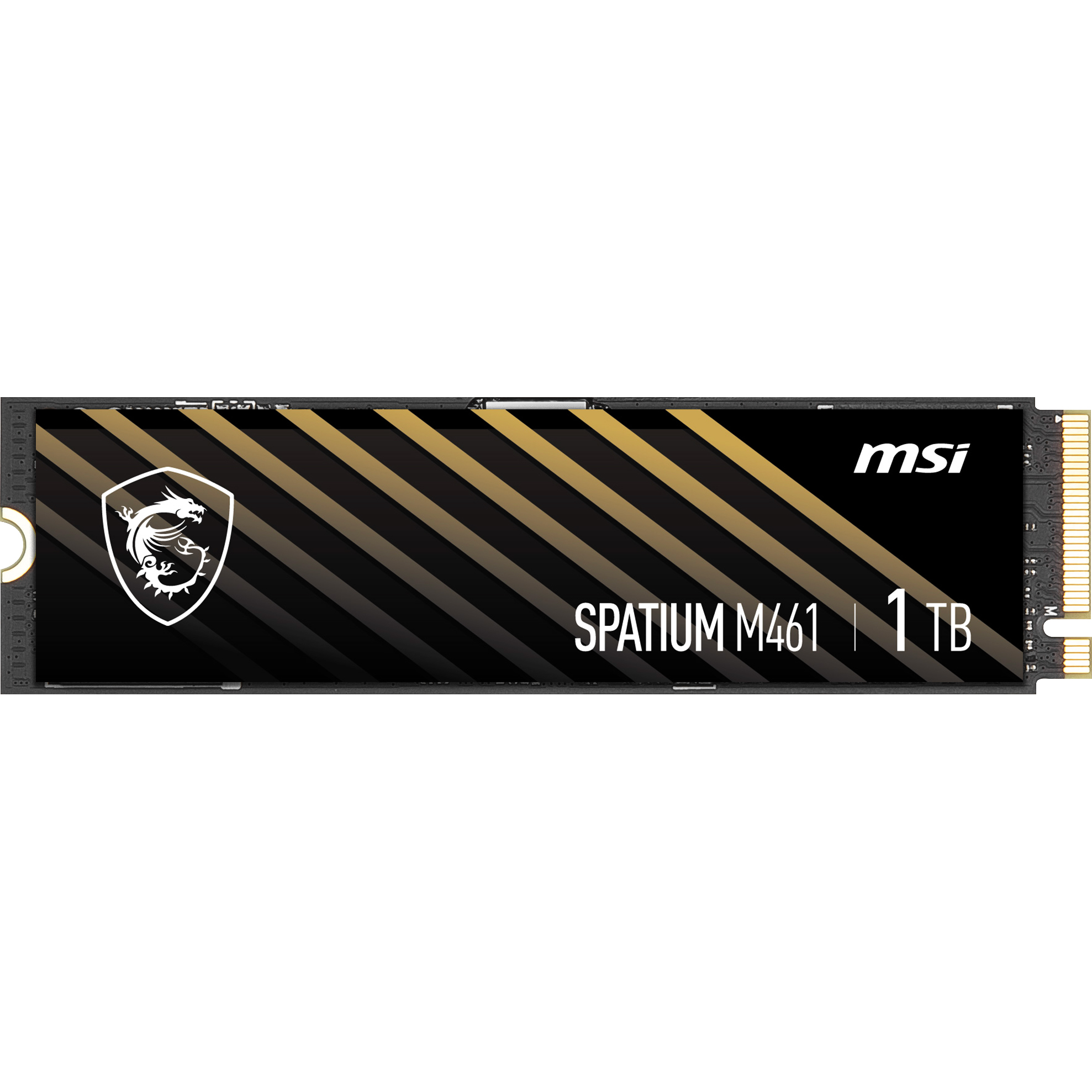 MSI 1TB SPATIUM M461 PCIE 4.0 NVME M.2 1TB M2 SSD 5100-3200MB/s - M461 PCIE 4.0 NVME M.2 1