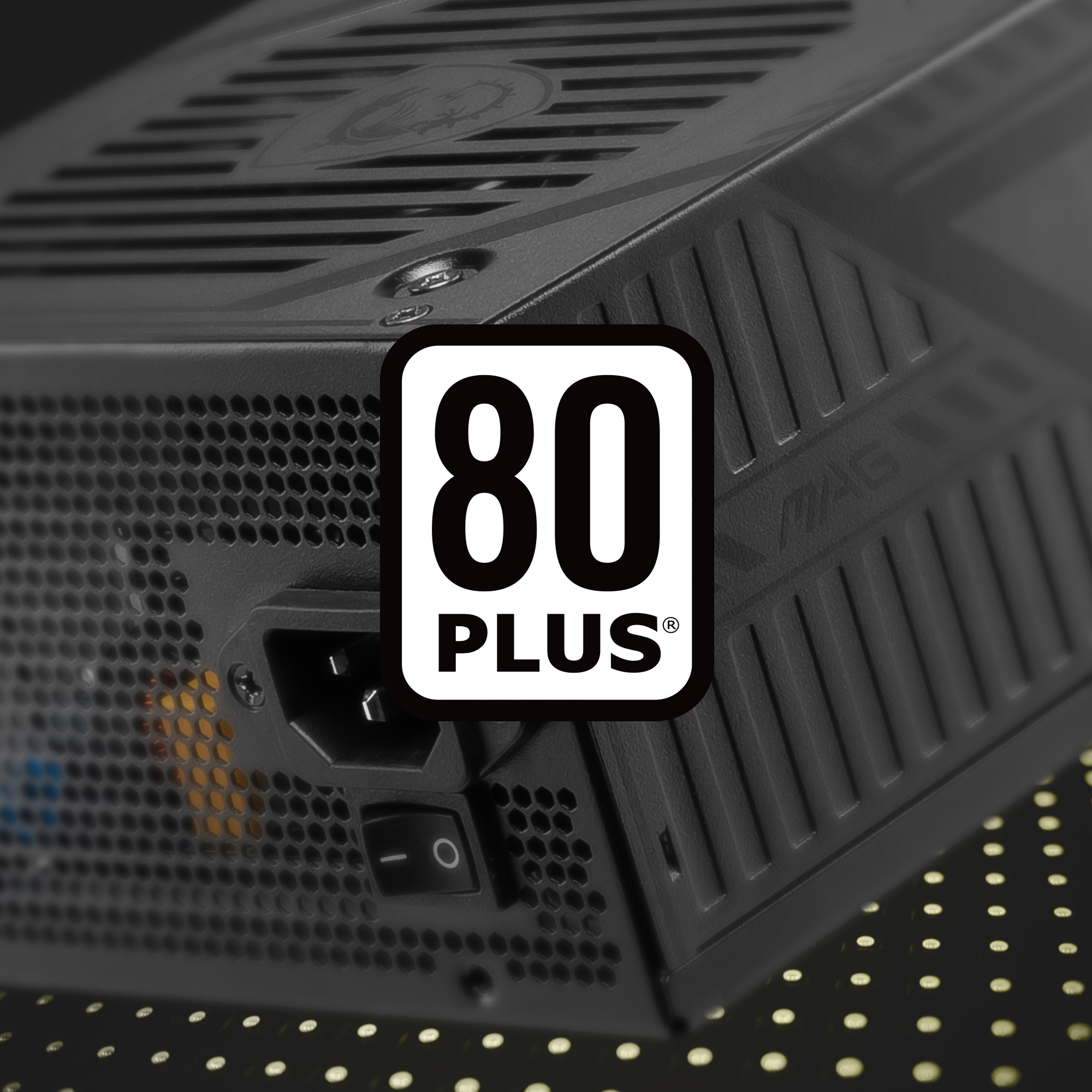 MSI MAG A600DN 600W 80+ 120mm Power Supply - MAG A600DN