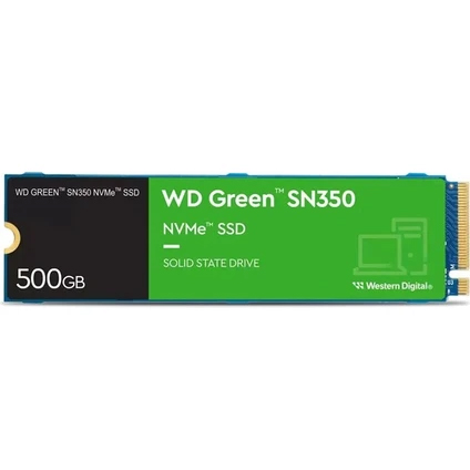 WD 500GB M.2  2400/1500/s NVMe SDD Green WDS500G2G0C - Bbi.Isl.Dep.Dsd.0121