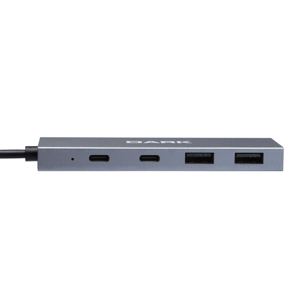 Dark 4 Port USB Type-C - 2xUSB3.0 Type-A  2xUSB3.1 Type -C [DK-AC-USB312C] - DK-AC-USB312C