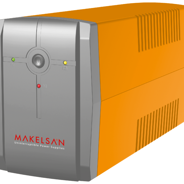 Makelsan Lion 650 VA USB (1x 7AH) (5-10dk) Line Interactive K.G.K - Guc.Lin.650.0002