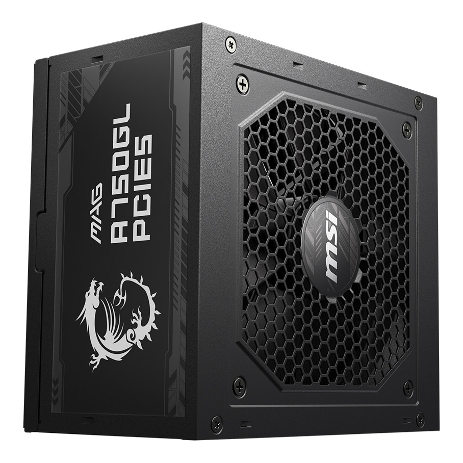 MSI MAG A750GL PCIE5 750W 80+ GOLD POWER SUPPLY - MAG A750GL PCIE5