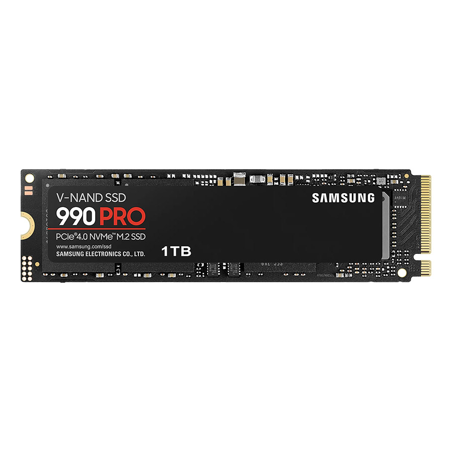 SAMSUNG 1TB 990 PRO NVMe GEN4 SSD 7450/6900MB/s (M.2 2280) - MZ-V9P1T0BW
