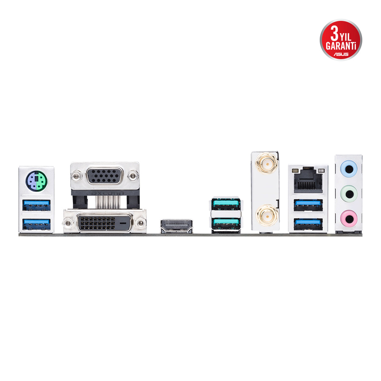 ASUS PRIME B550M-A WIFI II AMD B550 AM4 DDR4 4866 HDMI DVI VGA Çift M2 USB3.2 AX - 90MB19X0-M0EAY0