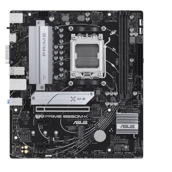 Asus PRIME B650M-K B650 DDR5 M.2 HDMI/VGA PCI 5.0 AM5 Anakart - Bbi.Isl.Ank.Amd.0038