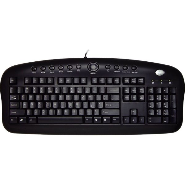 A4 TECH KB-28G Q Türkçe USB Multimedya Siyah Klavye - 378