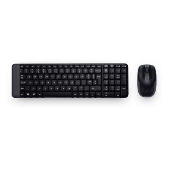 LOGITECH MK220 Q Türkçe Kablosuz Standart Siyah Klavye+ Mouse - 494