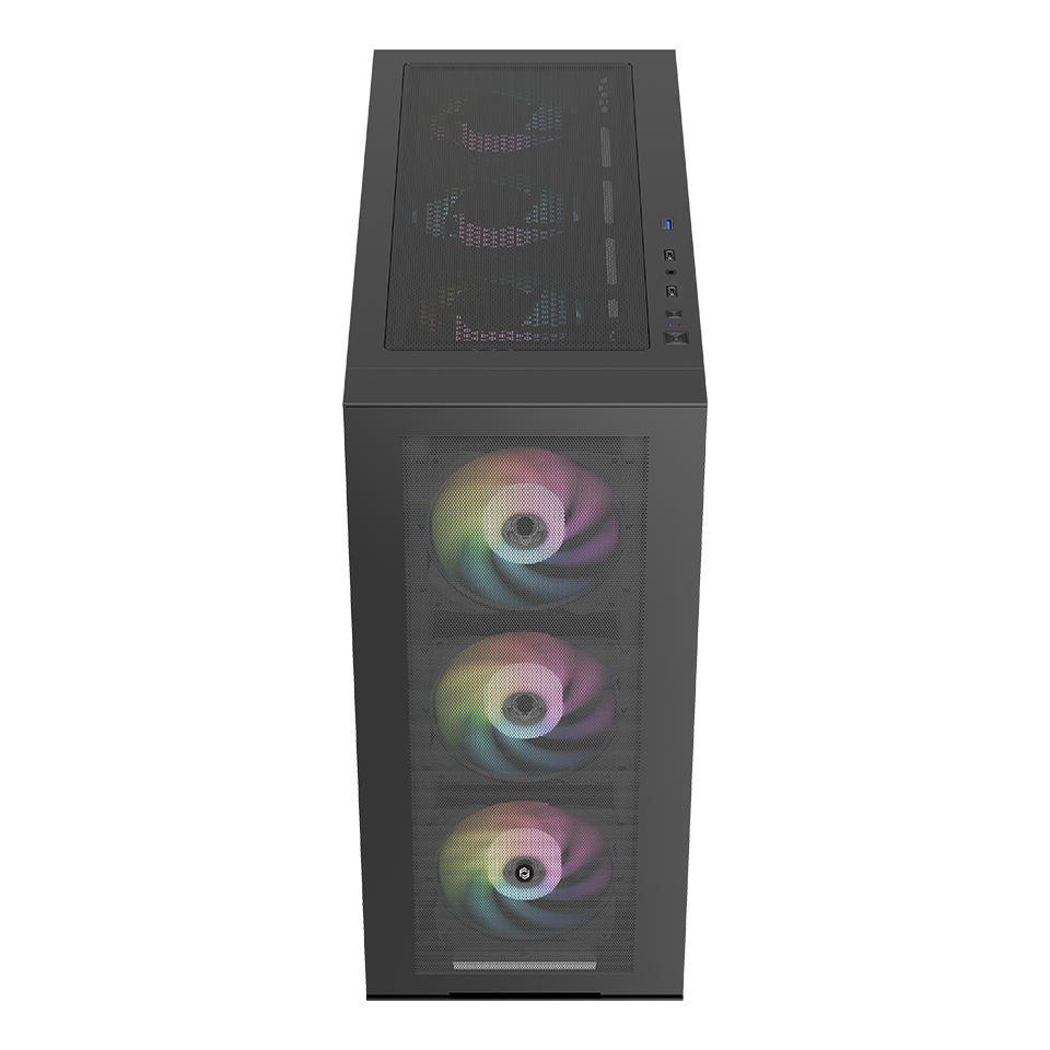 FRISBY FC-9535G 650W 80+ Siyah Mesh Panel Full Tower E-ATX Kasa - 38234