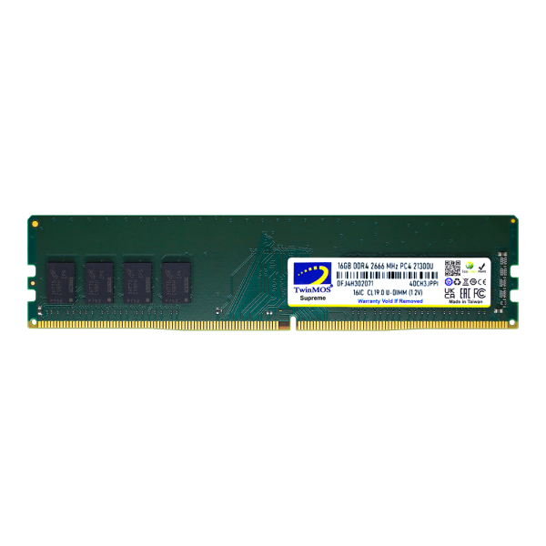 TWINMOS MDD416GB2666DWO 16GB (Tek Parça) DDR4 2666Mhz PC Bellek - 37766