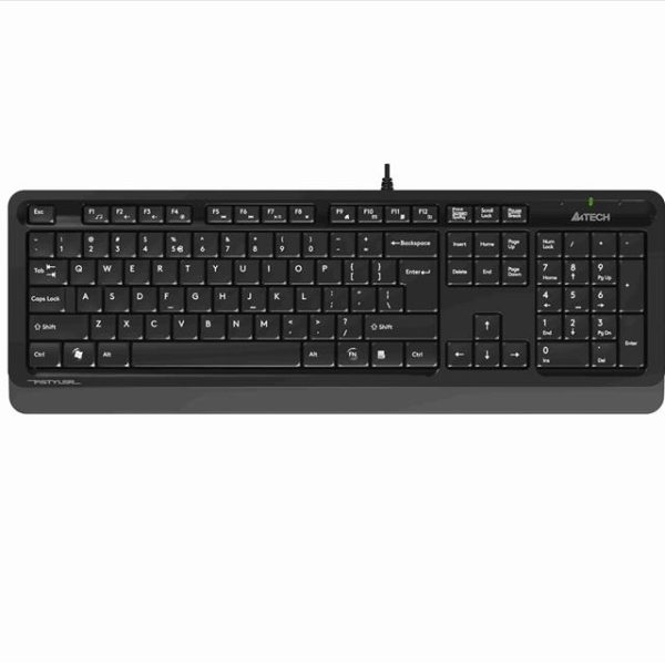A4 TECH FK10 Q USB Multimedya Siyah-Gri Klavye - 23567